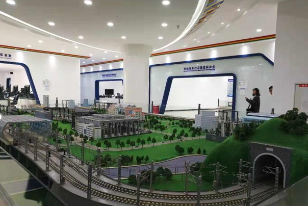 成都五月花高級技工學校軌道交通實訓室 成都五月花高級技工學校軌道交通實訓室