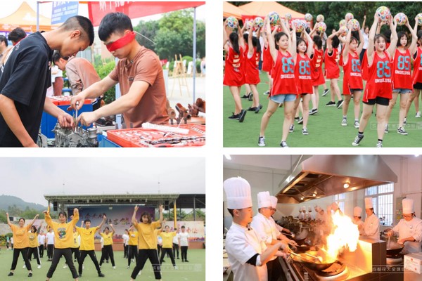 比賽現(xiàn)場熱鬧非凡